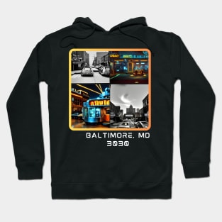 BALTIMORE, MD 3037 DESIGN Hoodie